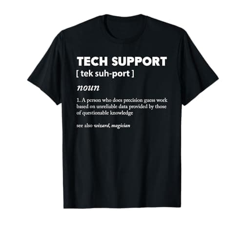 Image of Tech Support Definition T-Shirt