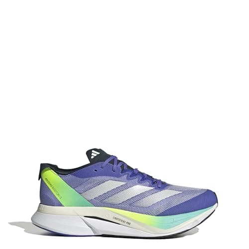 Image of adidas Adizero Boston 12 Mens Running Shoes Road CobaLight Blue 11