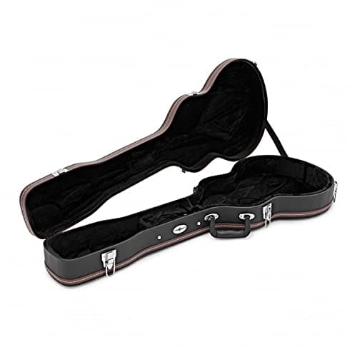 Image of gear4music Fitted Guitar Hard Case for New Jersey/Les Paul Style Electric Guitars - Lockable with Felt Lining