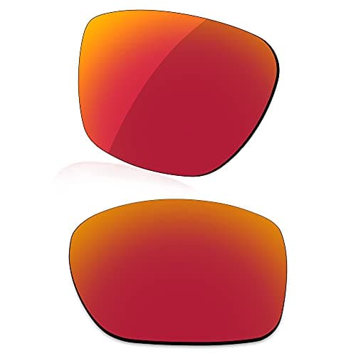 Image of LenzReborn Polarized Lens Replacement for Arnette Fastball AN4202 Sunglass - Fire Red - Polarized Mirrored