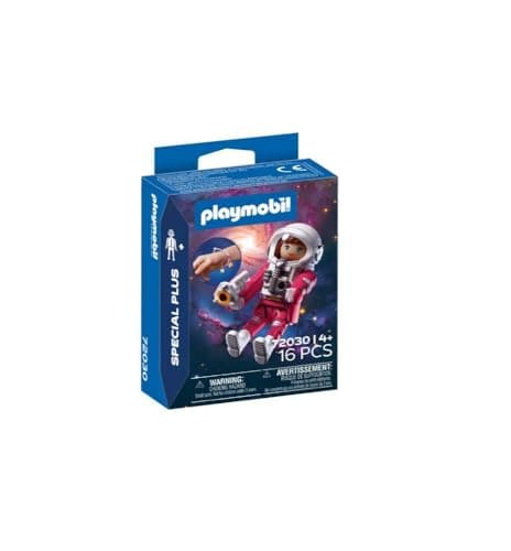 Image of Playmobil Astronaut Figure – Space Adventure Playset with Helmet, Jetpack & Accessories, Ages 4+