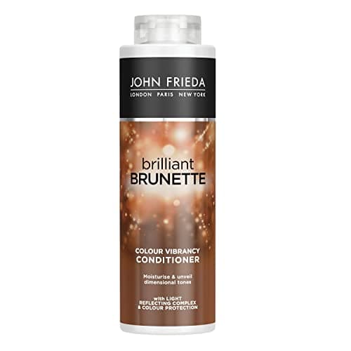 Image of John Frieda Brilliant Brunette Colour Protecting Moisturising Conditioner 500ml