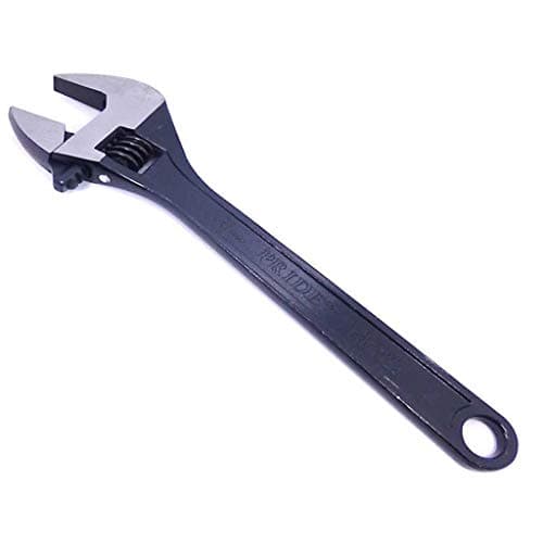 Image of 18-Inch Adjustable Spanner Large Steel Wide Mouth Pipe Wrench Jaw 42MM Professional Hand Tool …