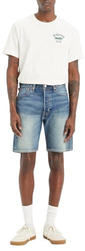 Image of Levi's Men's 501 Original Denim Shorts, 5pm in The Mission Shorts, 29W