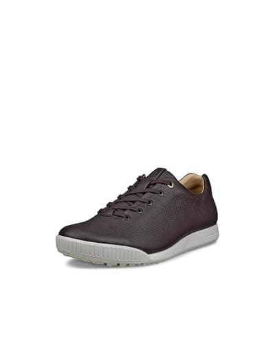 Image of ECCO Mens Golf Street Retro Hybrid Golf Shoes - Mocha - UK 9-9.5