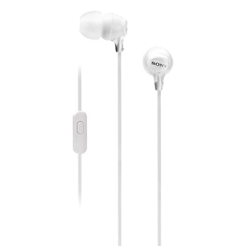 Image of Sony Audio/Video MDR-EX15AP/W EX Earbud Headset White, Model: MDREX15AP (Renewed)