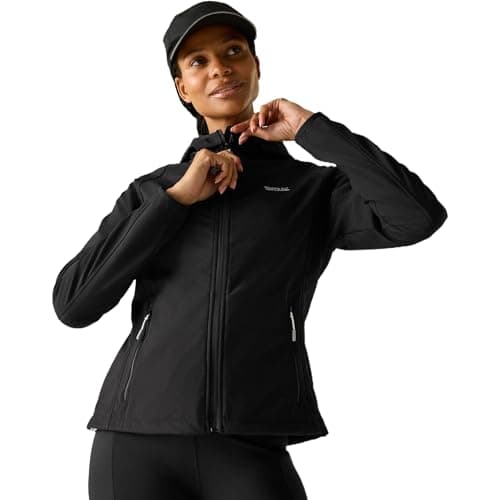 Image of Regatta Womens Arec III Softshell Jacket Water Repellent Midlayer Coat
