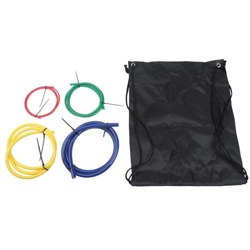 Image of PE Plastic Copper Tube Bender Kit, 4PCS Color-Coded Bending Strips for Air Conditioning Pipes, Manual Hand Tool Set for HVAC Installation (CT-205)(Green 1.2M)