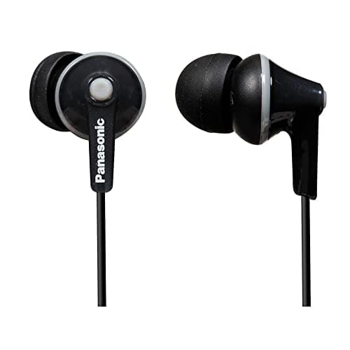 Image of Panasonic Wired Earphones 3.5 mm Jack Black (RP-HJE125-K)