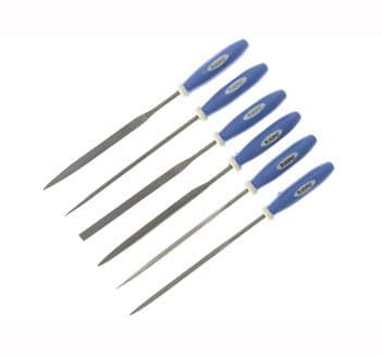 Image of BlueSpot Tools Mini File Set With Pouch 6 Piece - File Set
