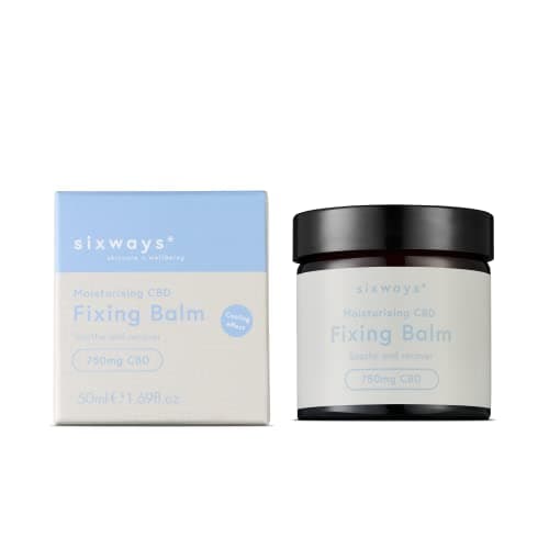 Image of Sixways Fixing Balm. 750mg CBD, With Hydrating Mango Butter and Lavender Oil