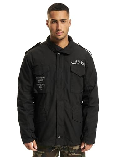 Image of Brandit Motörhead M65 Classic Jacket, color: black, size: 5XL
