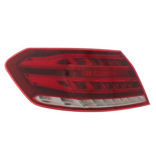 Image of XYZ Parts Rear Tail Light Assembly Outer Wing Compatible With Mercedes Benz E Class Saloon 2013-2017 For UK Passengers Side Left Hand Replacement
