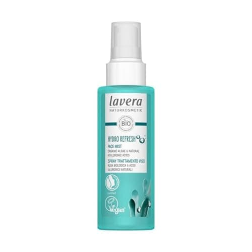 Image of lavera Hydro Refresh Face Mist - Organic Algae & Natural Hyaluron Acids - Natural Cosmetics - Vegan - certified - 100ml