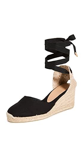 Image of Castañer Carina C/6/001, Women's Espadrilles Espadrilles, Black (Black 100), 7 UK (40 EU)