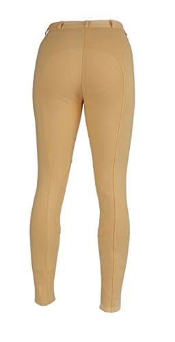 Image of Shires Saddlehugger Riding Jodhpurs in Canary Yellow - Ladies 38, Canary