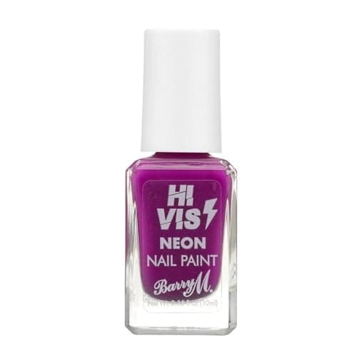 Image of BARRY M HI VIS 10ML NAIL POLISH FEARLESS PURPLE