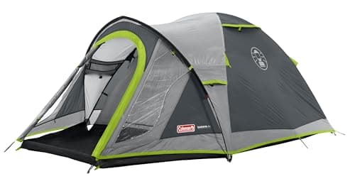 Image of Coleman Tent Darwin | 4 Person Compact Dome Tent | Lightweight Camping, Festival and Hiking Igloo Tent | 100% Waterproof with HH 3000mm | Sewn-in Groundsheet