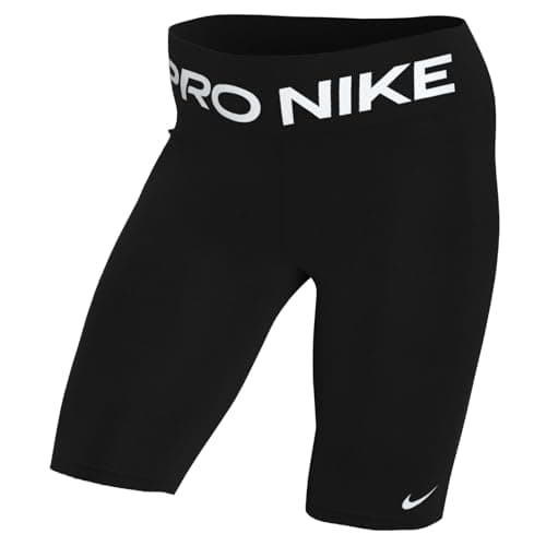 Image of NIKE CZ9840-010 W NP 365 Short 8IN Shorts Women's Black/White Size L