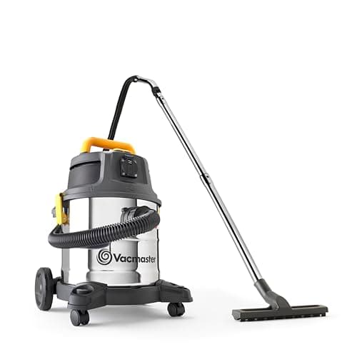 Image of Vacmaster Wet and Dry Vacuum Cleaner 20L. 240V L Class Industrial Dust Extractor. Powerful 1600W Motor, Power Take Off & Dual HEPA 13 Filtration. For Trade, Commercial & Professional Use