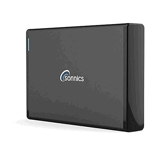 Image of Sonnics 2TB External Hard Drive USB 3.0 Compatible with XBOX ONE / PS4 / Windows PC/Mac (Desktop not Portable) (Black)