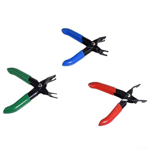 Image of Automotive Fuel Line Removal Pliers Set 3PC with Alloy Forged Jaws and Superior Spring Design for Easy Fuel Line Repair