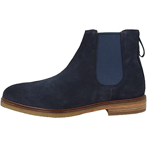 Image of Clarks Clarkdale Gobi, Men’s Chelsea Boots, Blue (Navy Suede -), 8 UK (42 EU)