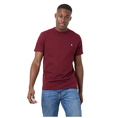 Image of Jack Wills Mens Sandleford T-Shirt Damson L