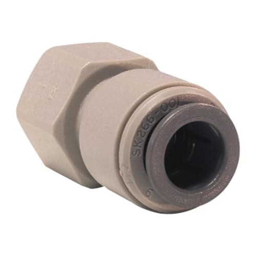 Image of John Guest Speedfit Water Adaptor | 1/2" BSP Female to 12mm Push Fit | Quick Connect Fittings for Plumbing Systems | Pack of 5