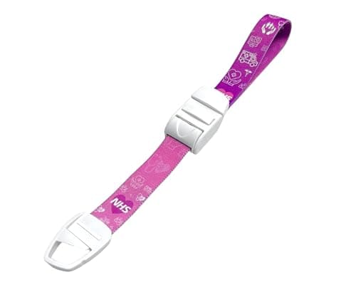 Image of ROLSELEY Medical Tourniquet – Quick & Slow Release – Professional Medical Design – Ideal for Nurses, Paramedics & First Aid – PINK
