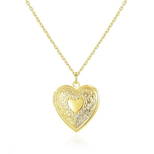 Image of Philip Jones 18k Gold Plated Heart Locket