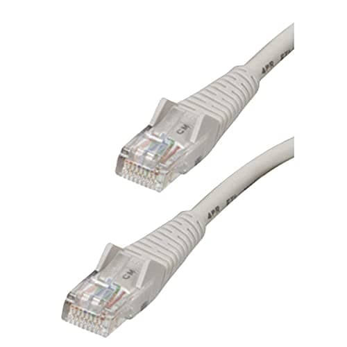 Image of Tripp Lite 2.13 m Cat5e / Cat5 350 MHz Snagless Molded UTP Patch Cable RJ45 M/M Grey (N001-007-GY)