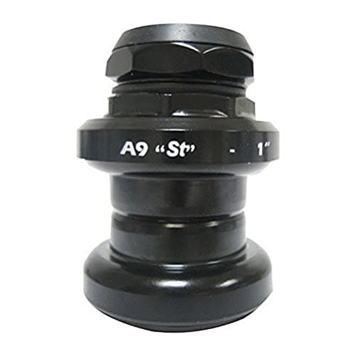 Image of Stronglight Threaded Steel Headset - Black, 25.4 mm