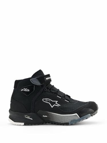 Image of Alpinestars CR-X Drystar® Motorcycle Shoes UK 7.5 Black