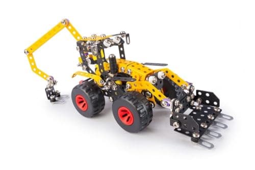 Image of Constructor Pro Noah – Metal Construction Set – 434 Pieces – Multi-Accessory Vehicle to Assemble – Expert Set from 8 Years