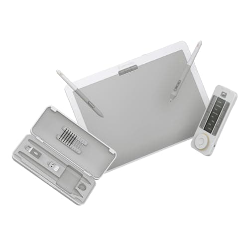 Image of Xencelabs Pen Tablet Medium Bundle SE v2 Professional Drawing Tablet 12" Wireless Graphic Tablet with 2 Pens Battery-free and Quick Keys
