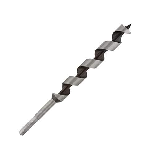 Image of UK Drills 25mm x 235mm Wood Auger Drill Bit Screw Threaded Point Woodworking
