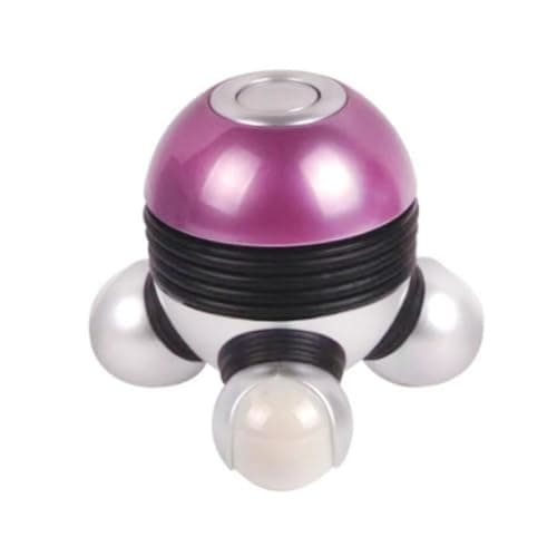 Image of FLKWOP Mini Portable Hand Held Body Vibrating Massager with LED Light F0Q8 Release Pain Legs For Head