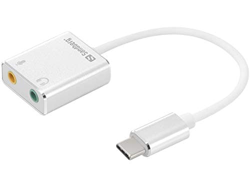 Image of Sandberg USB C to sound connection