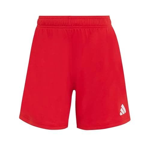 Image of adidas Women's Entrada26 Shorts, Team Power red 2/White, M