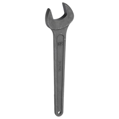 Image of sourcing map Single Open Ended Spanner Wrench, 32mm (1 1/4-inch), Thicken Carbon Steel Open End Wrench Tool for Automotive Repair and Furniture Assembly, Grey