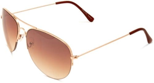 Image of Eyelevel Colonel Pilot Style Men's Sunglasses Gold Effect One Size