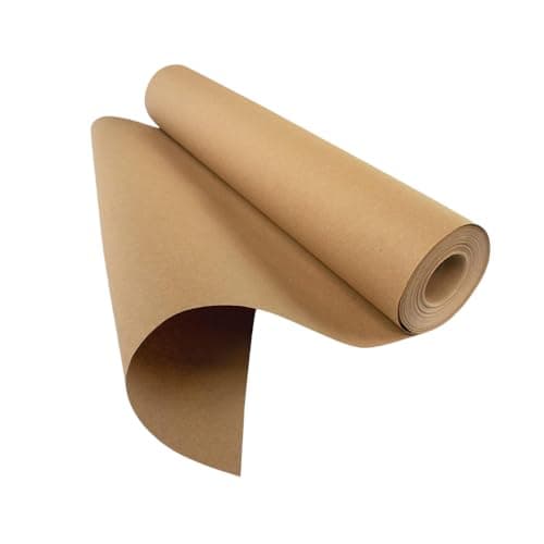 Image of Hawksbill Kraft Paper Roll 500mm x 10m Recyclable Brown Paper – for Arts & Crafts Wrapping Paper or Gift Wrap Packaging Void Filling & More