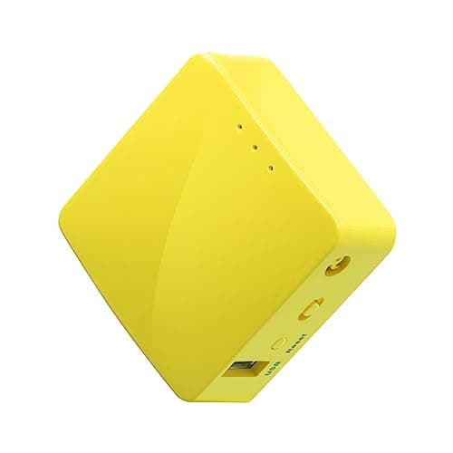 Image of GL.iNet GL-MT300N-V2 (Mango) Wireless Mini Portable VPN Travel Router, Mobile Hotspot in Pocket, WiFi Repeater Bridge, Range Extender, OpenVPN Client, 300Mbps High Performance, 128MB RAM