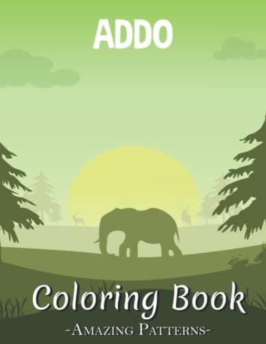 Image of Color Animals Coloring Book: Perfectly Portable Pages, High-Quality, Easy To Take Along Everywhere Gift For Stress Relief Coloring ( Addo Coloring Books )