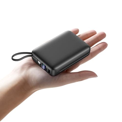 Image of Power Bank, 26800mAh Portable Charger Battery Pack, External Battery with 2 Port & 2 Cables, Fast Charging Powerbank Compatible for iPhone 16 15 14 13 12, Android Phone and More