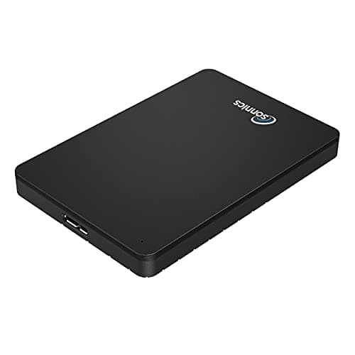 Image of Sonnics 1TB USB 3.0 External Portable Hard Drive for Windows PC, Mac, Smart TV, XBOX ONE & PS4, Black