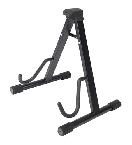 Image of KINSMAN STANDARD SERIES ELECTRIC GUITAR STAND BLACK (EGS24)