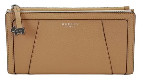 Image of Radley London Large Bifold Matinee Purse Wood Street in Tan Leather