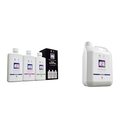 Image of Autoglym Polar Collection - Car Cleaning Kit Includes Polar Blast Pre-Wash Snow Foam & Polar Blast, 2.5L - Thick Snow Foam Pre-Wash pH Neutral Car Cleaner, White
